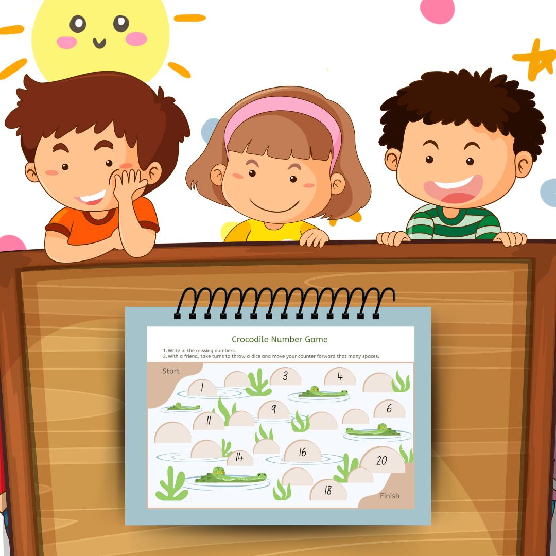 Kids Busy Book: Early Learning Activities Ages 2-5 (Digital Download)