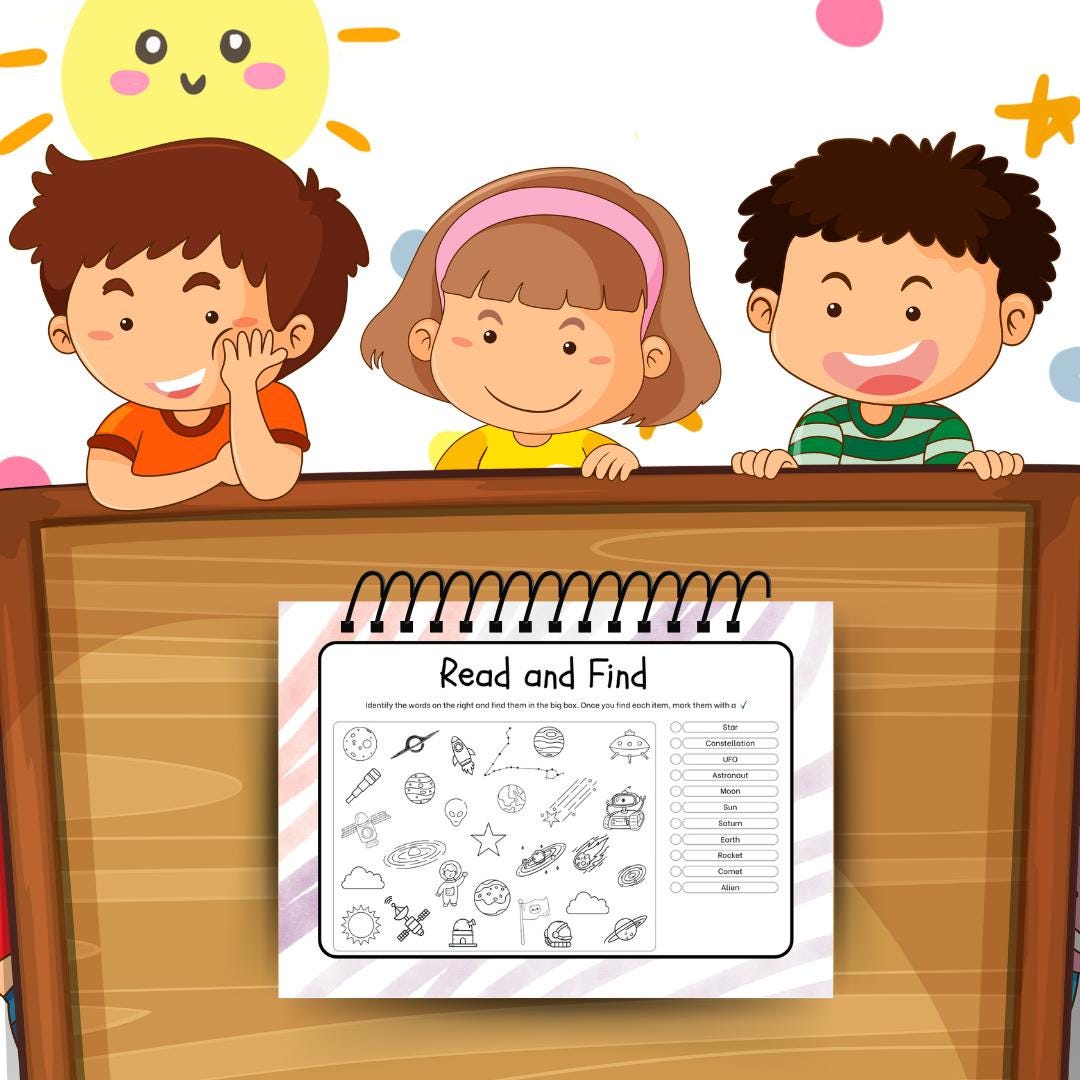 Kids Busy Book: Early Learning Activities Ages 2-5 (Digital Download)