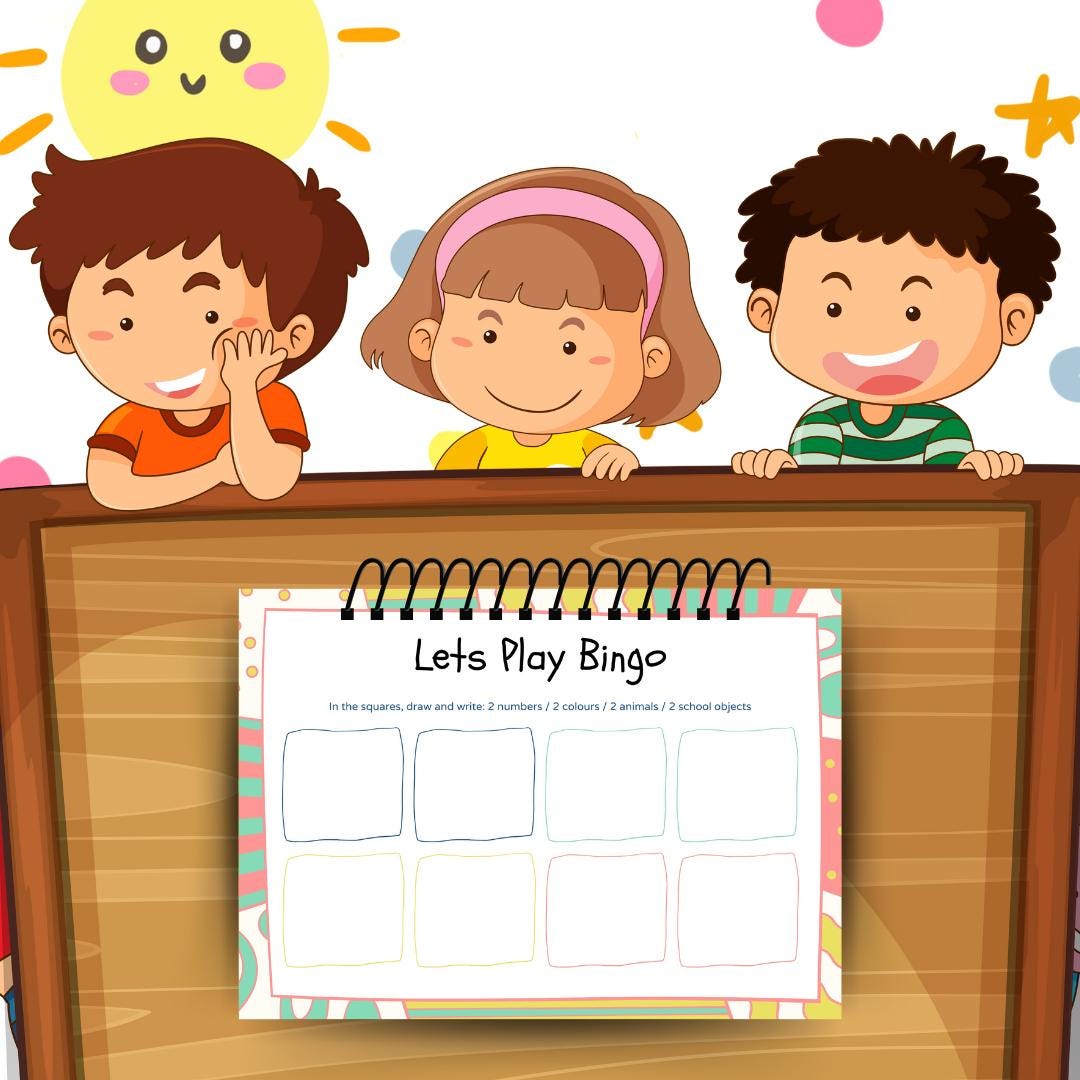 Kids Busy Book: Early Learning Activities Ages 2-5 (Digital Download)