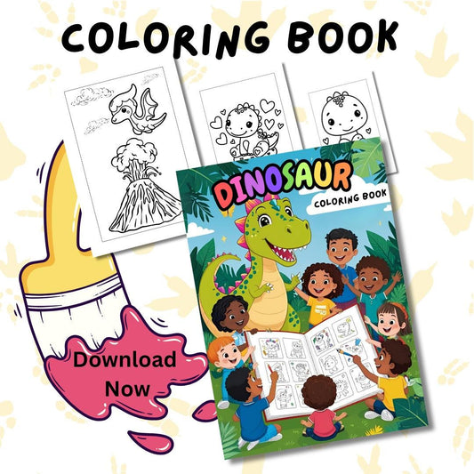 Coloring busy book for iPad or Printable
