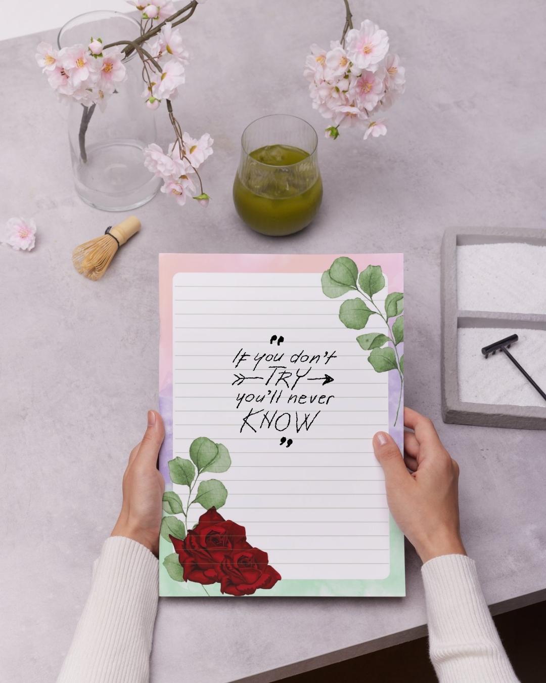 Digital Notepad Four Styles For Tablet & Printing Portrait-oriented