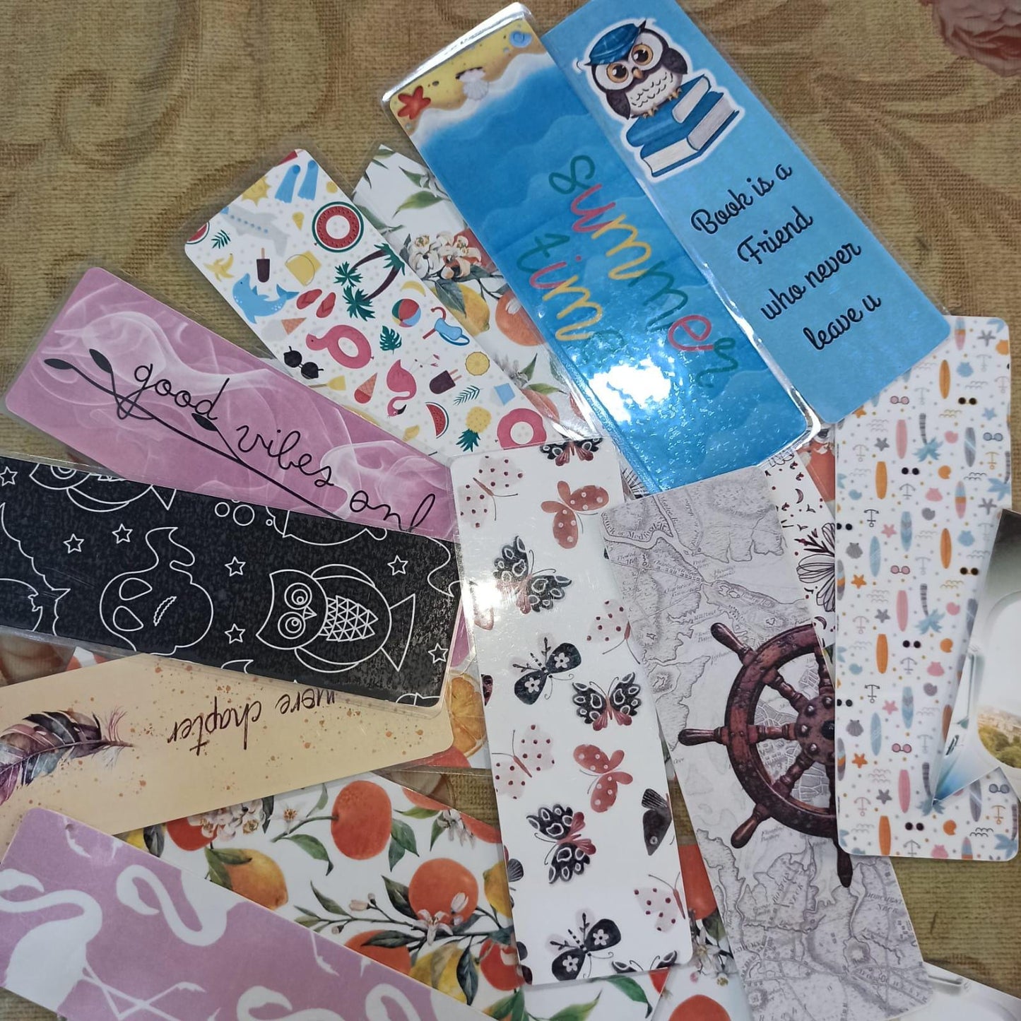 Easy Print Cut Bookmarks and Stickers | Instant Download DIY Craft for Teens and Tweens