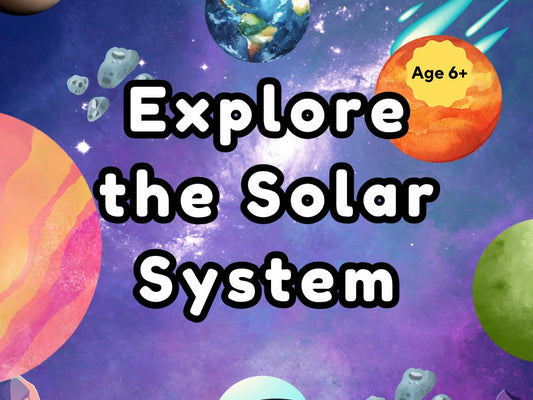 Solar System Printable Busy Book, Preschool and Kindergarten Learning, Home school Learning, STEM