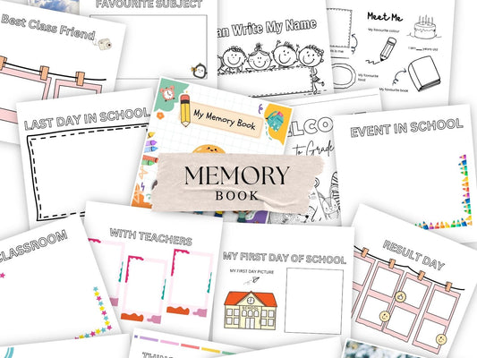 Memory Book Grade One Sixteen Pages 9.8 X 6.9 B5