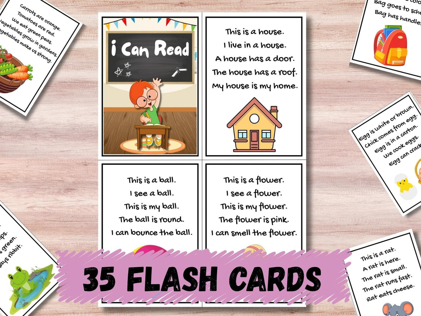 Animal Names Multiplication Table Kids Reading Skills | Instant Download