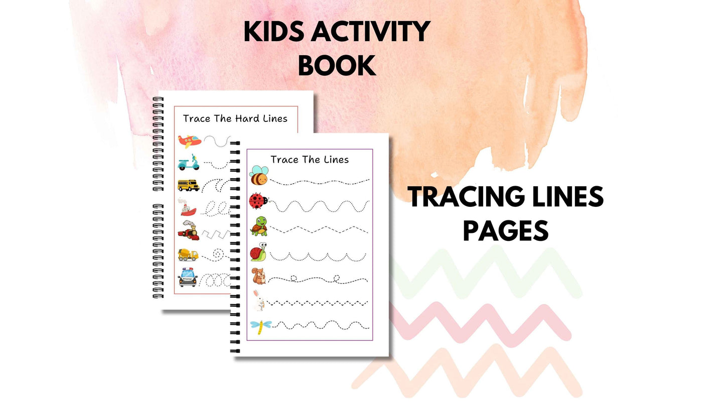 Activity Book For Preschool | DIY FUN | Instant Download