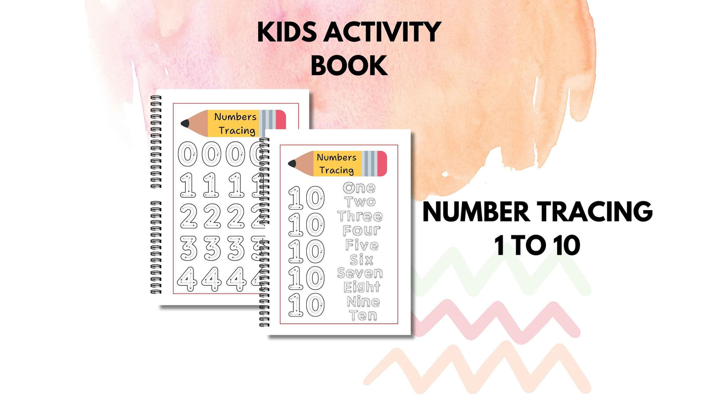 Activity Book For Preschool | DIY FUN | Instant Download